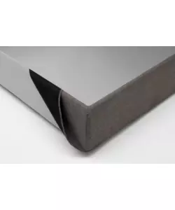 LETTO MATRIMONIALE CONTENITORE "HILL" GRIGIO 160X190 CM
